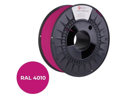 tiskova struna filament c tech premium line pla telekomunikacni fialova ral4010 1 75mm 1kg ien444467