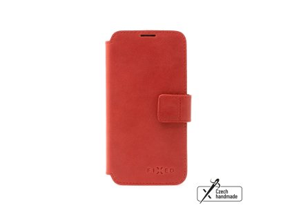 kozene pouzdro typu kniha fixed profit pro apple iphone 14 pro max cervene ien442342