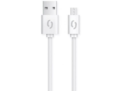 aligator kabel microusb 1m bily ien327799