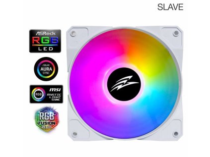 evolveo 12fsw argb bily ram ventilator 120mm slave ien508119