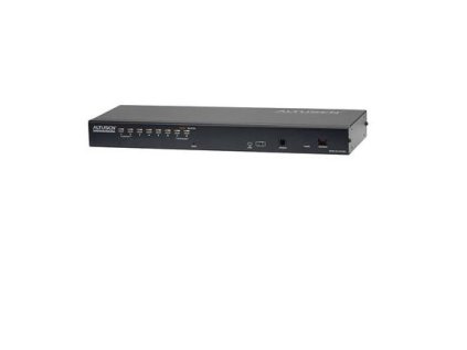 aten 8 port overnet cat5 kvm ps 2 usb osd rack sun pon vnc ien304154