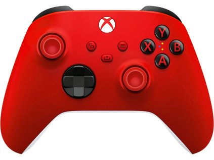 microsoft bezdratovy ovladac pro xbox pulse red ien392179