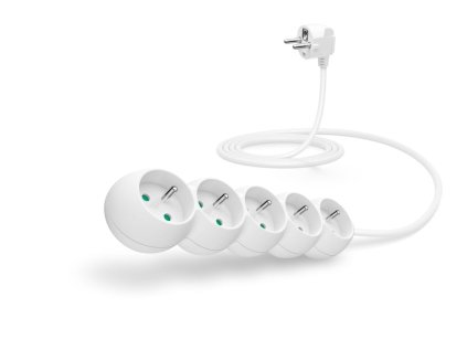 connect it prodluzovaci kabel 230 v 5 zasuvek 2m bez vypinace bily ien335994