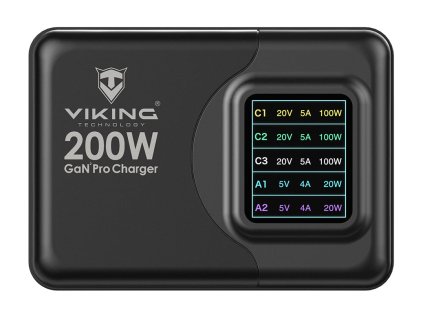 viking nabijecka usb gan 200w pd pro ien502167