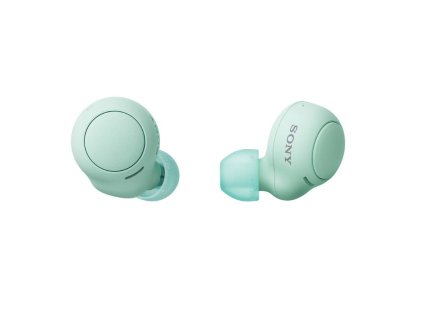 sony sluchatka wf c500 bezdratova zelena ien451833