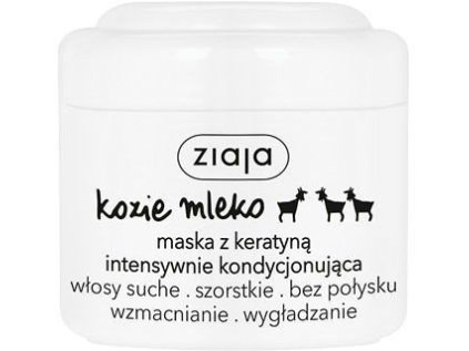 Ziaja Goat's Milk Strengthening Hair Mask With Keratin 200ml