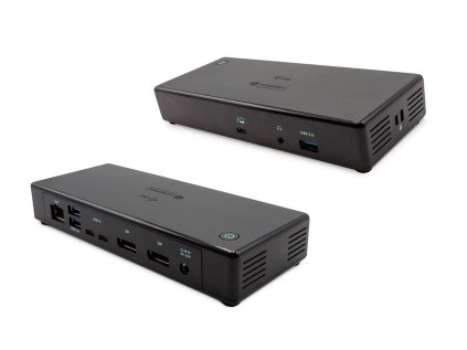 i tec thunderbolt3 dual displayport 4k docking station power delivery 85w kompatibilni s usb c ien339699