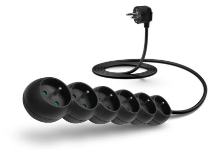 connect it prodluzovaci kabel 230 v 6 zasuvek 2m bez vypinace cerny ien443423