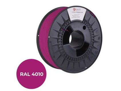 tiskova struna filament c tech premium line petg telekomunikacni fialova ral4010 1 75mm 1kg ien443548