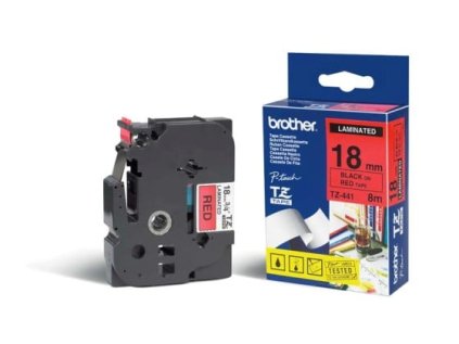 brother tz 441 cervena cerna 1 ks 18mm laminovana ien123293