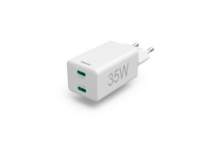 hama rychla usb nabijecka 2x usb c pd qc 35 w ien486357