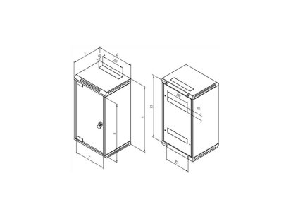 triton 19 10 rozvadec rka as4 5u 10u 360mm sklo sedy ien144302