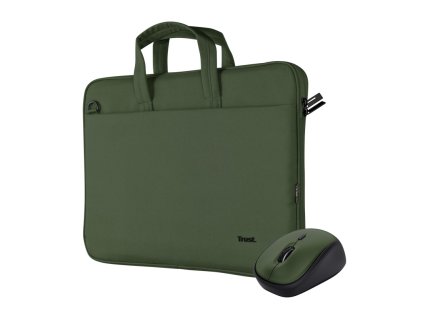 trust bologna bag and mouse set eco zelena ien499563