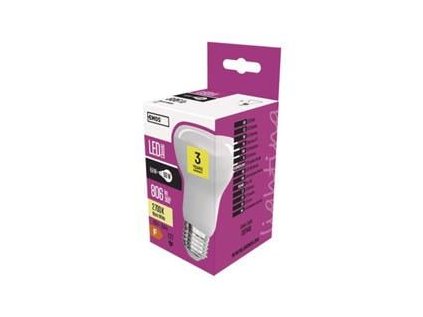 led zarovka classic r63 8 8w e27 tepla bila ig431360