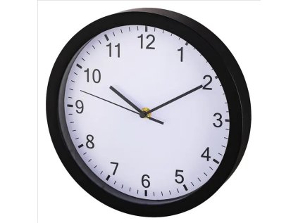 hama pure nastenne hodiny prumer 25 cm tichy chod cerne ien447860