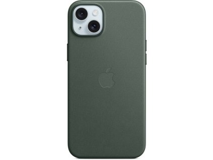 apple iphone 15 plus finewoven case s magsafe evergreen ien502025