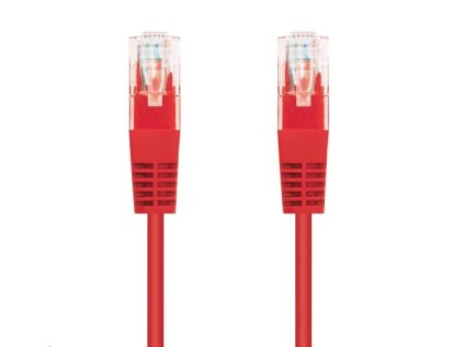 c tech kabel patch cord cat5e utp cervena 5m ien469563