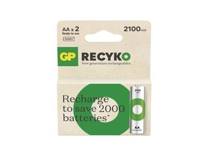 Nabíjecí baterie GP ReCyko 2100 AA (HR6) 2ks