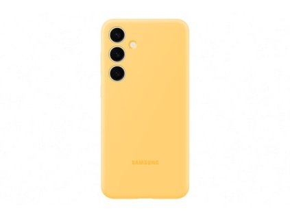 samsung silikonovy zadni kryt pro samsung galaxy s24 zluty ien513375