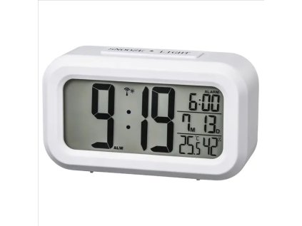 hama rc 660 digitalni budik rizeny radiovym signalem bily ien447868