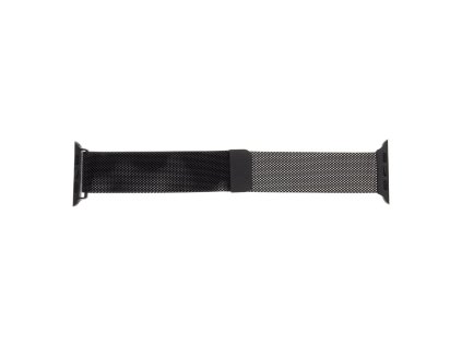 tactical loop magneticky kovovy reminek pro apple watch 4 44mm black cerny ien326250