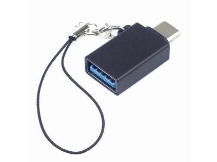 premiumcord adapter usb c male usb3 0 a female otg cerny s ockem na zaveseni ien404968