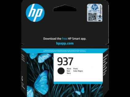 hp 937 black original ink cartridge ien517064