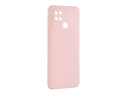 Zadní pogumovaný kryt FIXED Story pro Xiaomi Redmi 10C, růžový