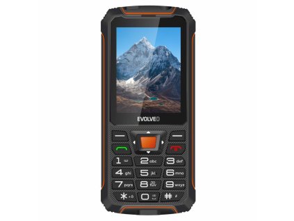 evolveo strongphone z6 cerno oranzovy ien508069