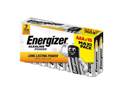 Energizer Alkaline Power - Mikrotužka Family Pack AAA/16 ks