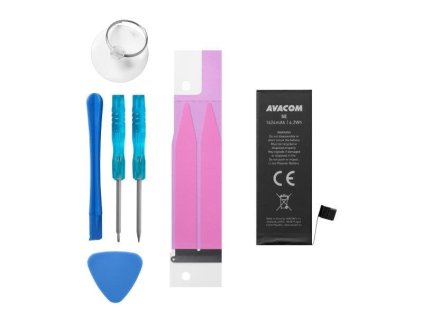 avacom baterie pro apple iphone se li ion 3 82v 1624mah nahrada 616 00106 ien340938