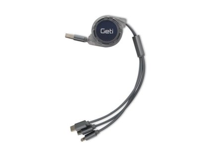 geti kabel gcu 04 usb 3v1 stribrny samonavijeci ien340284