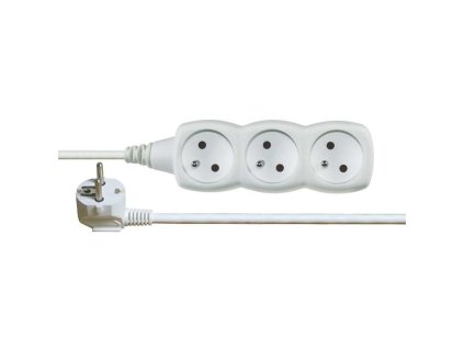 emos prodluzovaci kabel bily 3 zasuvky 7m ien295913