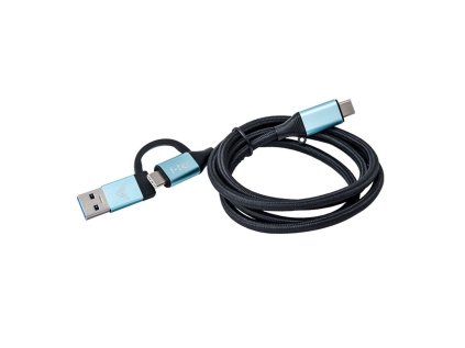 i-tec kabel USB-C na USB-C s integrovanou redukcí na USB-A/3.0