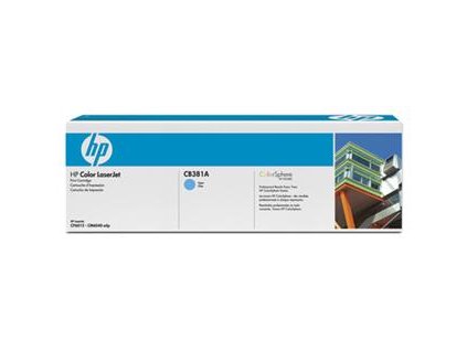 hp 81a cyan toner 21000 stran pro cp6015 cm6040 cb381a originalni ien72349