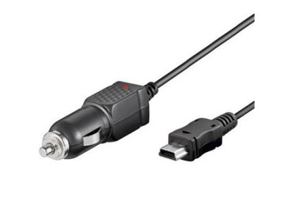 nabijeci zdroj s konektorem mini usb pro mobilni telefony do automobilu 1a ien186308
