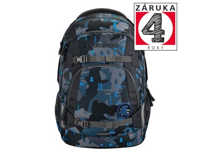 skolni batoh coocazoo mate blue craft certifikat agr ien454417