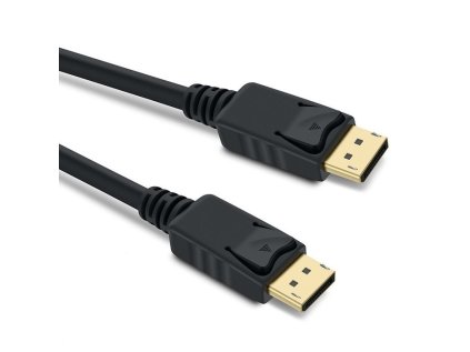 DisplayPort 1.4 přípojný kabel M/M, zlacené konektory, 1m
