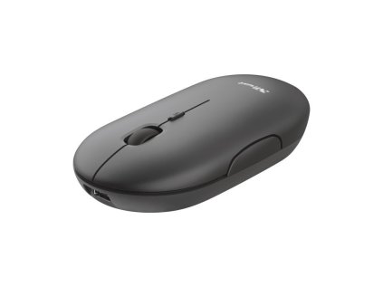 Trust Puck Rechargeable Bluetooth Wireless Mouse, černá