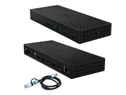 i tec usb 3 0 usb c thunderbolt 3x 4k docking station gen 2 power delivery 100w ien500191