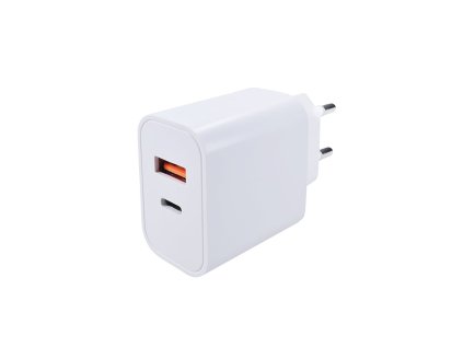 Solight USB A+C 20W fast charger