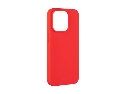 zadni pogumovany kryt fixed story pro apple iphone 14 pro cerveny ien442408