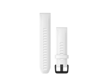 garmin reminek quickfit 20 silikonovy bily cerna prezka ien499297
