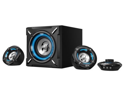Genius GX Gaming repro SW-G2.1 1000, 2.1/26W, černé