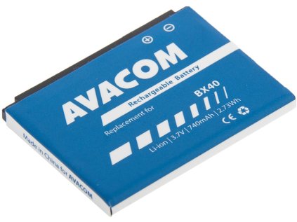 avacom baterie pro motorola u9 v9 v9x li ion 3 7v 740mah nahrada bx40 ien386829