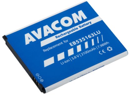avacom baterie do mobilu samsung grand neo li ion 3 8v 2100mah nahrada eb535163lu ien387129