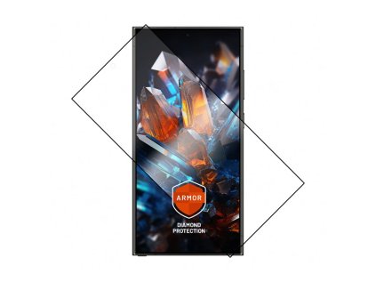 premiove ochranne tvrzene sklo fixed armor s aplikatorem pro samsung galaxy s24 ultra cerne ien517235