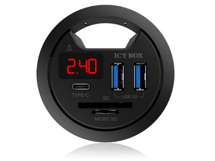 icy box ib hub1404 desk hub ien454141