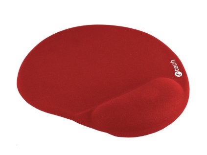 C-TECH MPG-03, gelová podložka pod myš, červená