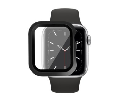 EPICO GLASS CASE Apple Watch 4/5/6/SE (40 mm) - černá